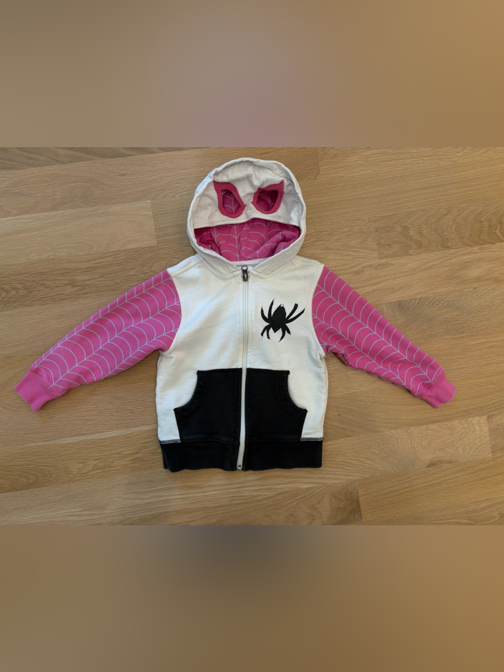 Hanna Andersson Marvel Ghost-Spider (Gwen) Zip Hoodie